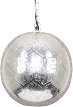 Oosterse Hanglamp Saida Zilver Ø 30 x 36cm Handgemaakt