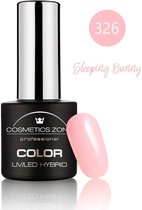 Cosmetics Zone UV/LED Hybrid Gellak 7ml. Sleeping Bunny 326 - Bunny - Glanzend - Gel nagellak
