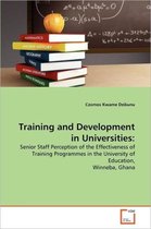 Training and Development in Universities