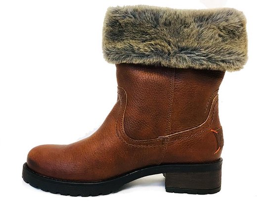 Bruine Brunotti Laarsjes Desio - Maat 39 | bol.com