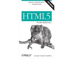 Omslag van HTML5 Pocket Reference