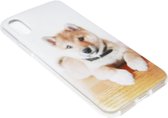 Lief honden siliconen hoesje iPhone XS / X
