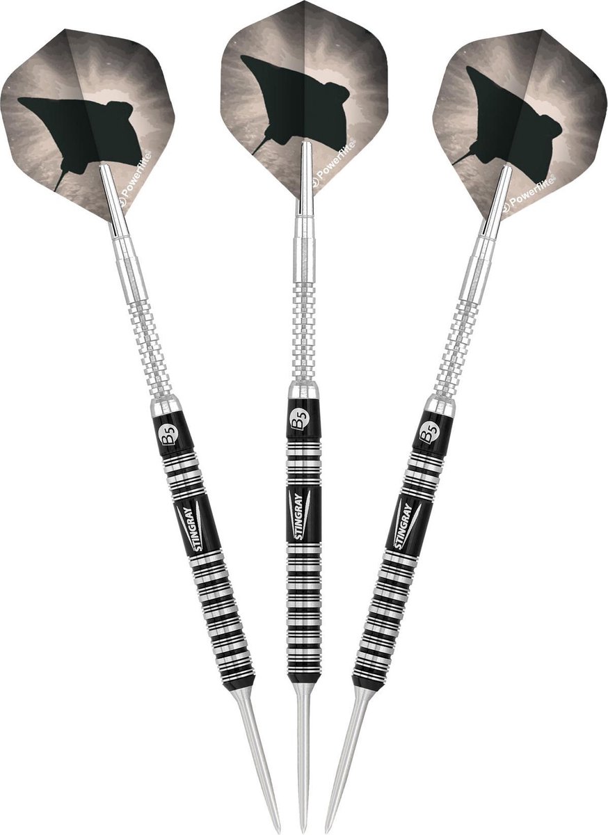 Bull's Dartpijl - Unisex - zwart/zilver/grijs