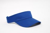 Pacific Headwear - Zonneklep - Dames - Verstelbaar - Klittebandsluiting - Katoenen Zweetband - Volwassenen - Koningsblauw