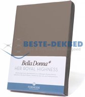 Hoeslaken Bella Donna Jersey - 200x220 / 240 - platine