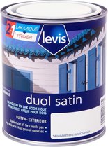 Levis Duol - Hout Buiten - Primer & Lak - Satin - Saharawit - 0.75L