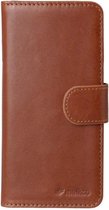 Melkco Alphard iPhone 6 Plus / 6S Plus Book Case Leather Orange Brown