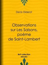 Observations sur Les Saisons, poème de Saint-Lambert