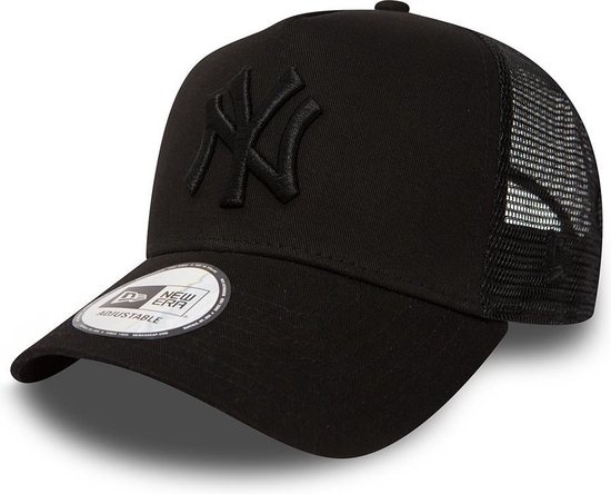 New Era CLEAN TRUCKER New York Yankees Cap - Black - One size | bol.com