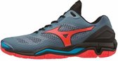 Mizuno Wave Stealth V Women Blauw / Roze maat 40.5