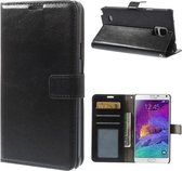 Cyclone wallet hoesje Samsung Galaxy Note 4 zwart
