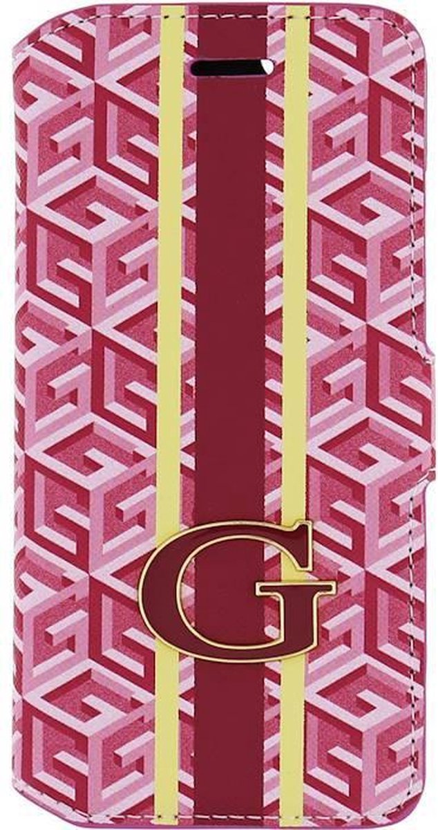 GUESS G-Cube Bookcase Telefoonhoesje Apple iPhone 6 (4.7 inch) - Rood