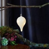 Sirius - Glazen kerstbal - Heaven Drop met LED lichtjes - Kerst Decoratie - Kerst Verlichting