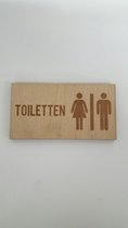 Pictogramme de Toilettes signe mâle / femelle - petit