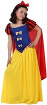 Luxe sprookjesprinses kostuum met cape 116 (5-6 jaar)
