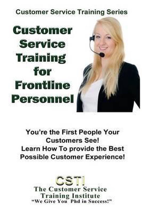 Customer Service Training- Customer Service Training for Fro ... - cover