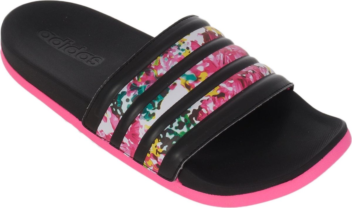 verkeer Expliciet coupon adidas Adilette Supercloud slippers Dames Slippers - Maat 37 - Vrouwen -  zwart/wit/roze | bol.com