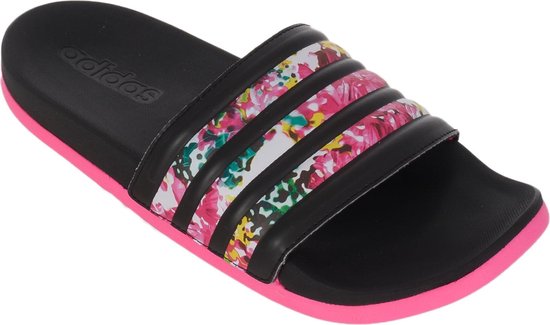 adidas slippers dames roze> OFF-64%