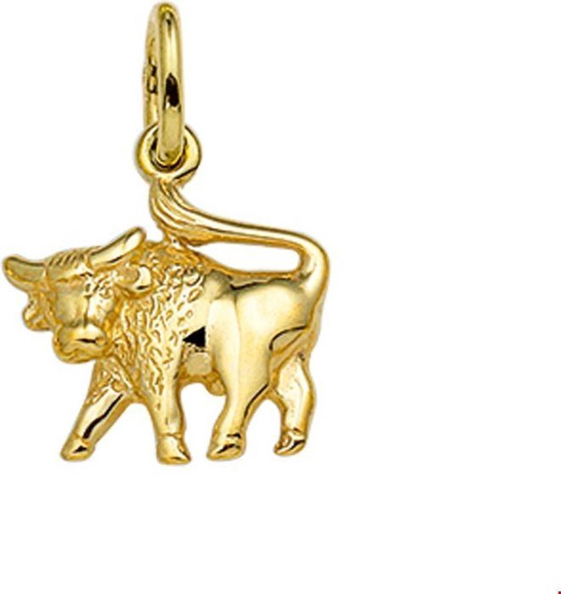 Geelgouden Bedel sterrenbeeld stier 4006460