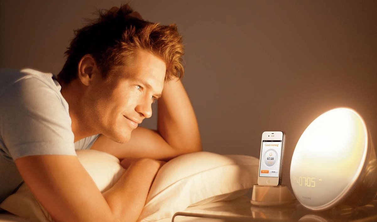 Philips HF3550 - Wake-up light | bol