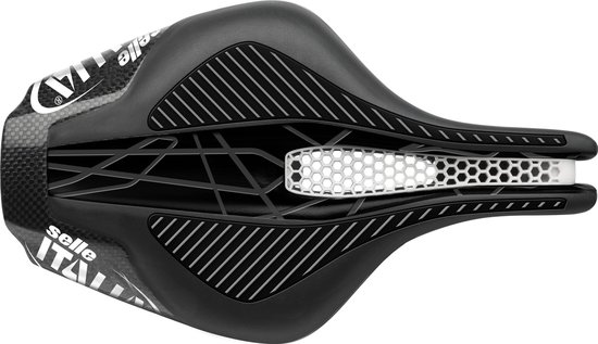 Selle Italia Kronos Tekno Flow L 145x265 Mm - Carbone Et Rails 7x9 Mm - 220 G - Neuve Sans Boîte