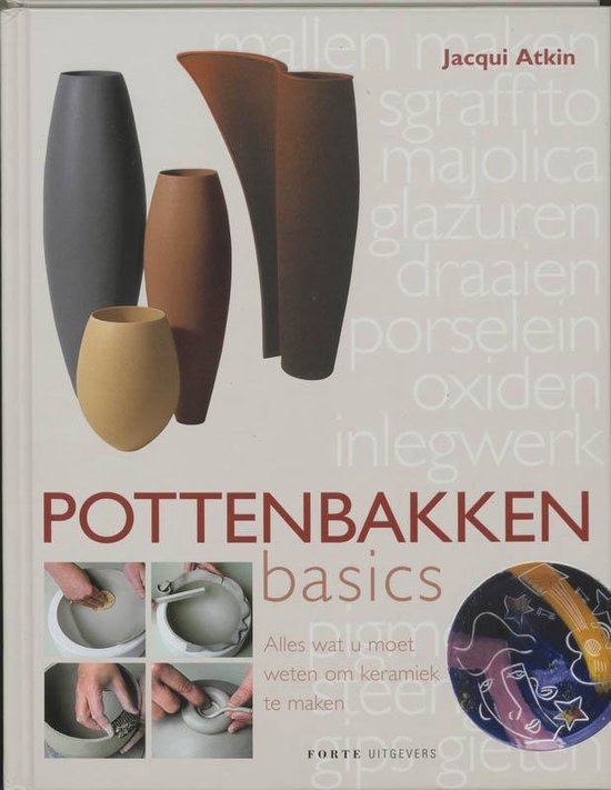 Cover van het boek 'Pottenbakken Basics' van Jacqui Atkin