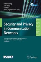 Security and Privacy in Communication Networks