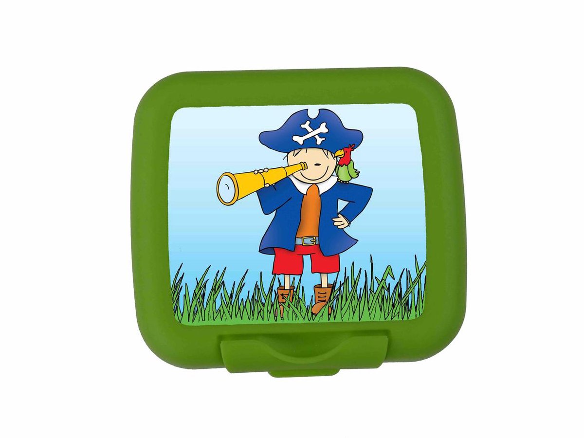 koekendoosje Rube groen 90x84x41mm