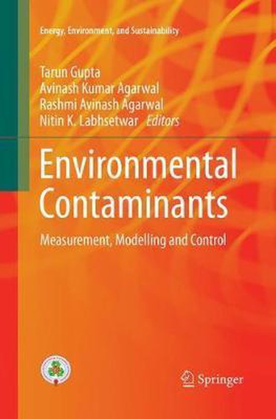 Energy, Environment, and Sustainability- Environmental Conta ... - cover