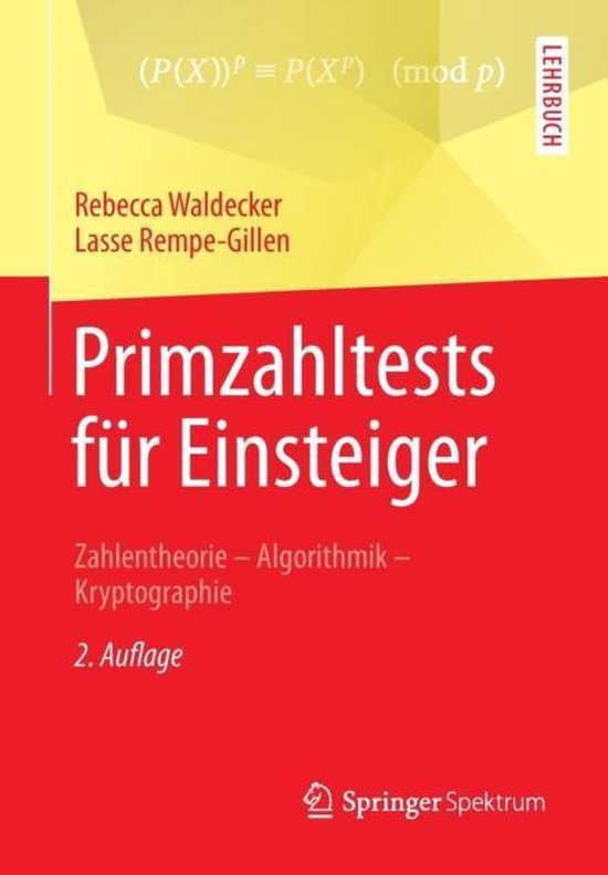 Primzahltests für Einsteiger - cover