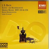 J.S. Bach* / Linde-Consort, Basler Madrigalisten ‎– Kafee- Und Bauerkantate • Messen/Masses BWM 234 & 236