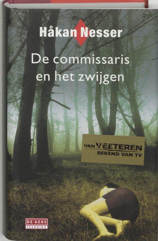 Cover van het boek 'De commissaris en het zwijgen' van Hakan Nesser