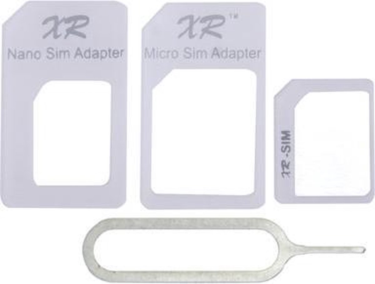 SIM kaart adapter - nano sim - micro sim | bol.com