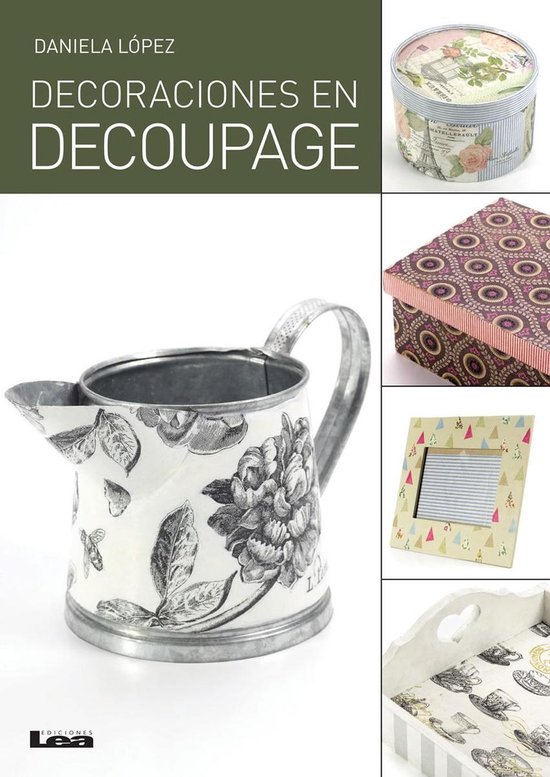 Manos Maravillosas - Decoraciones en decoupage - cover