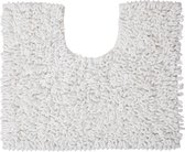Sealskin Twist Tapis de contour WC - 45x50 cm - Microfibre - Blanc