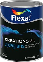 Flexa Creations - Lak Zijdeglans - 3038 - Pure Cocao - 750 ml