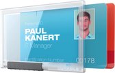 Durable DURABLE Kartenhalter Pushbox Duo 10 Stck transparent