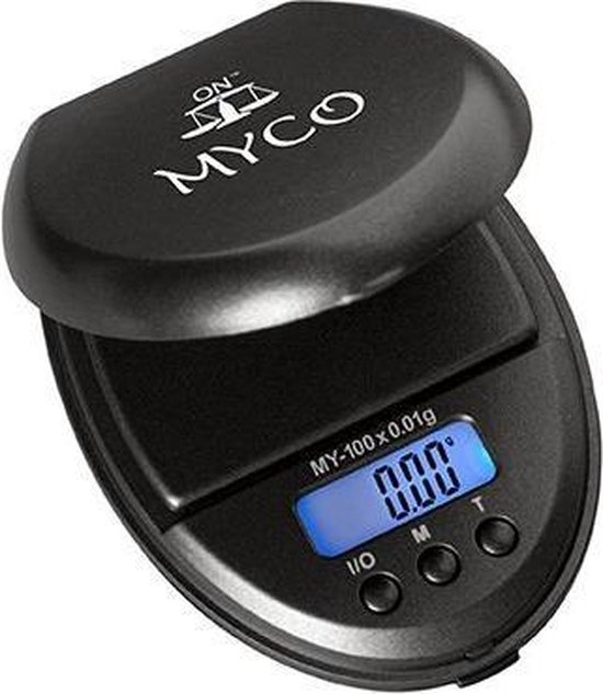 Schrijf op Rusteloos Bespreken MYCO Professionele Mini precisie weegschaal 0.01 gram nauwkeurig tot 100  gram | bol.com