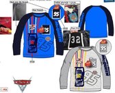 Disney Cars blauw shirt maat 128 - 8 jaar