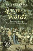 Subversive Words
