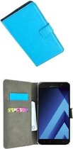Samsung Galaxy A3 2017 Hoesje P Wallet Bookcase Turquoise
