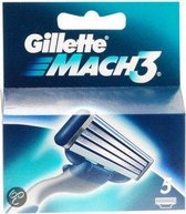 Gillette Mach 3 Turbo - 5 stuks - Scheermesjes