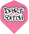 Afbeelding van het spelletje Dragon darts - Dart Bitch - Dart flights - Pink - darts flights