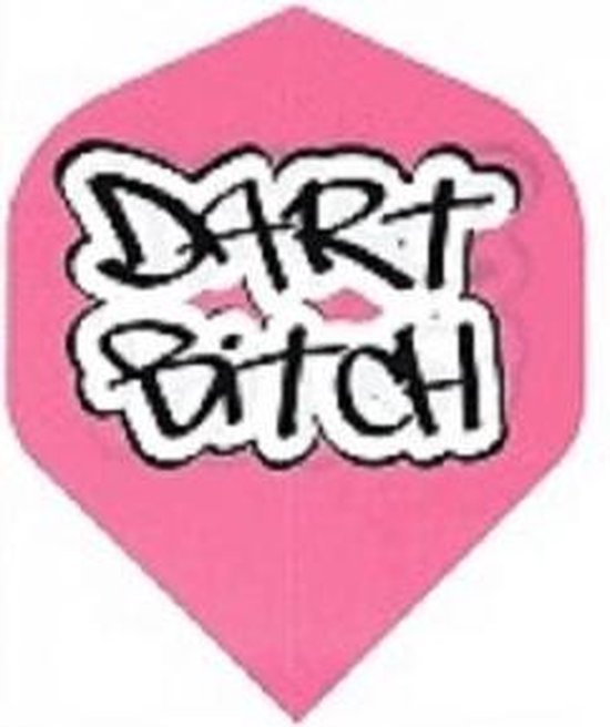 Darts Set - Dart Bitch - Dartflight - Pink