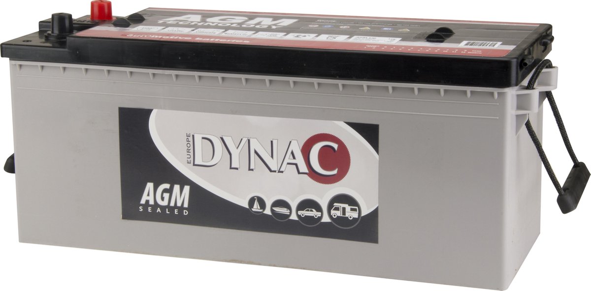 Dynac agm - semi tractie accu 12V 130Ah / Type.nr. AGMST130 | bol.com