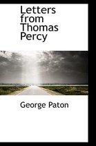 Letters from Thomas Percy