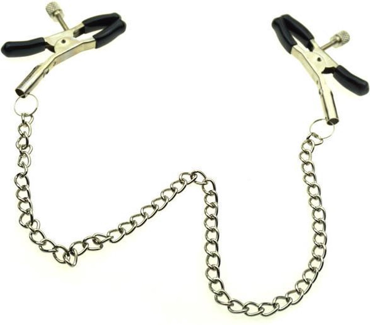 Goedkoopste Tepelklemmen met ketting ca. 32cm - Tepelklemmen met ketting - Tepelklemmen