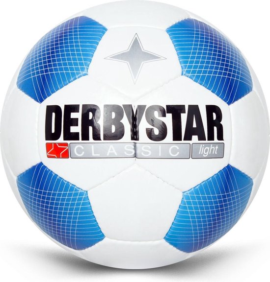 Derbystar VoetbalKinderen - wit/blauw bol.com