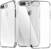 Transparant Silicone (flexibel) telefoonhoesje/case/cover voor Apple iPhone 7 plus