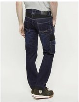 247 Jeans Spijkerbroek Grizzly D30 Donkerblauw - Werkkleding - L36-W34